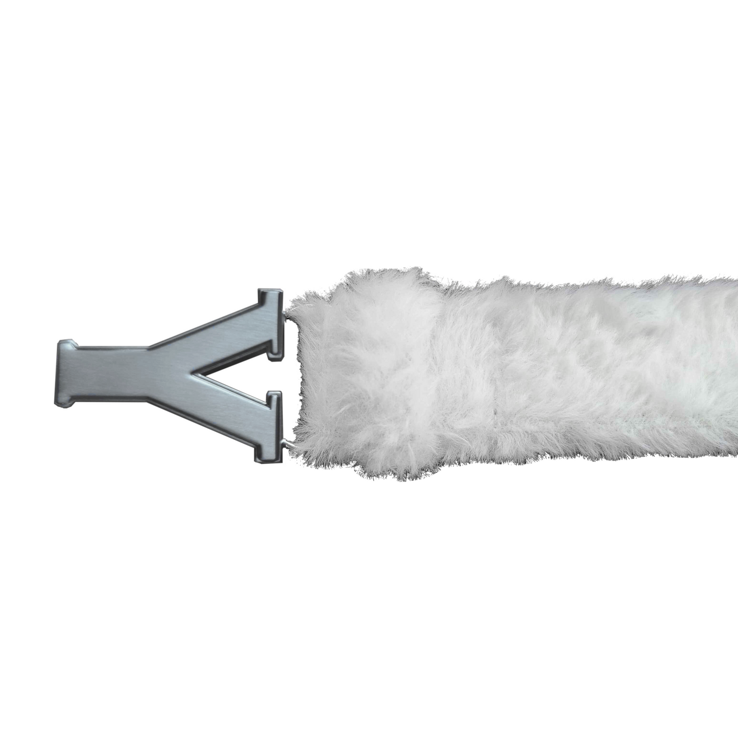 Y Fluffy Belt (White)