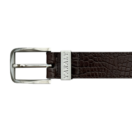 Croco Belt (Brown)
