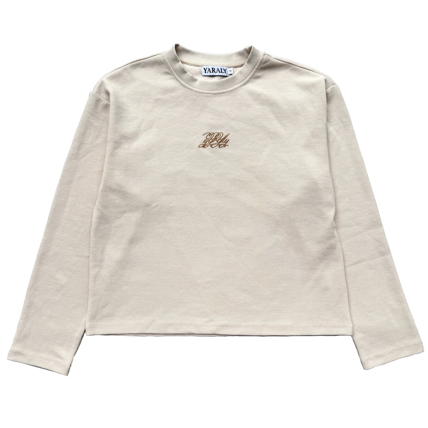 Waffle Longsleeve (Beige)