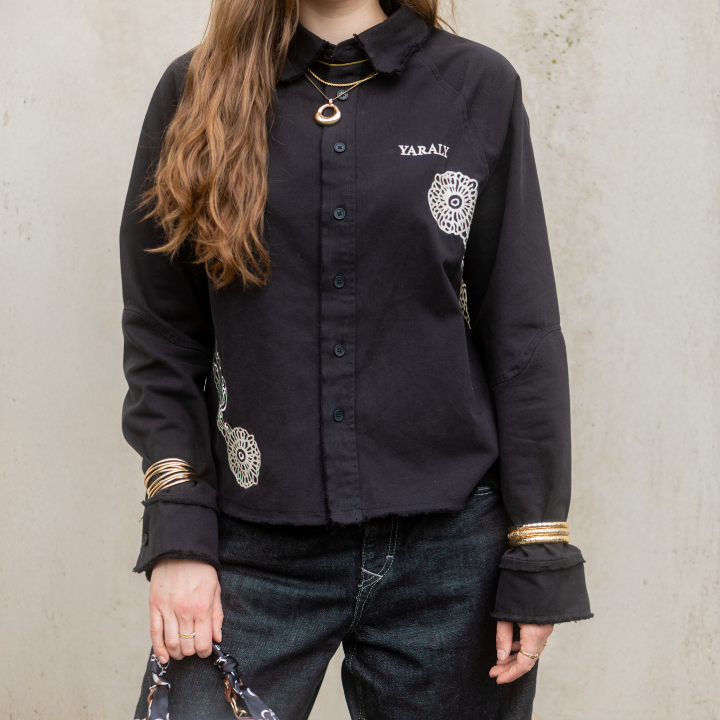 Heavy Cotton Shirt (Black)