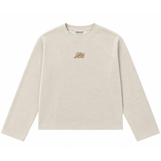 Waffle Longsleeve (Beige)