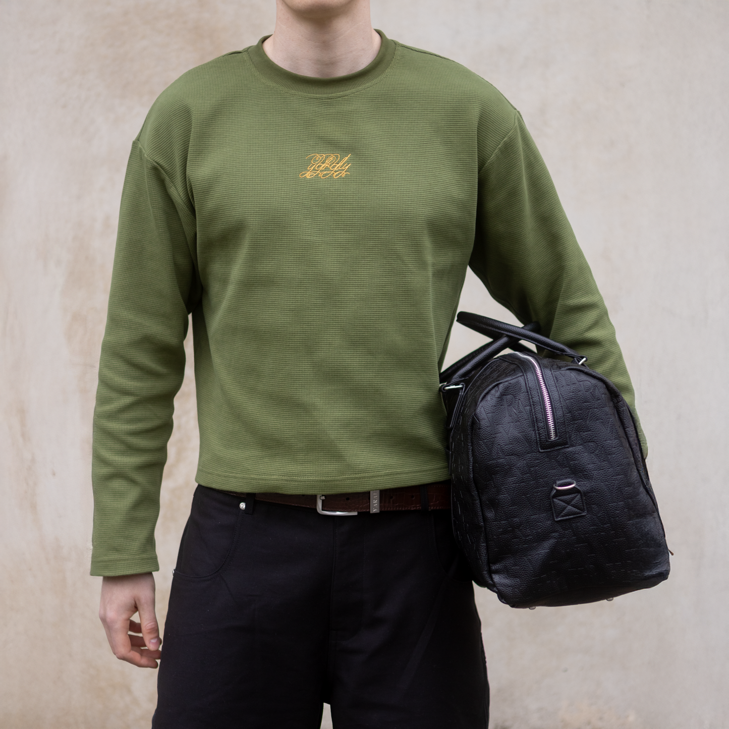 Waffle Longsleeve (Green)
